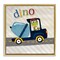 Stupell Industries Dino in Construction Truck Floating Frame By Susan Arnot